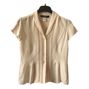 Jones New York Cream Blouse